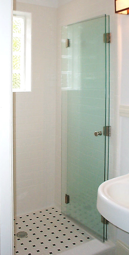 Frameless Bifold Open